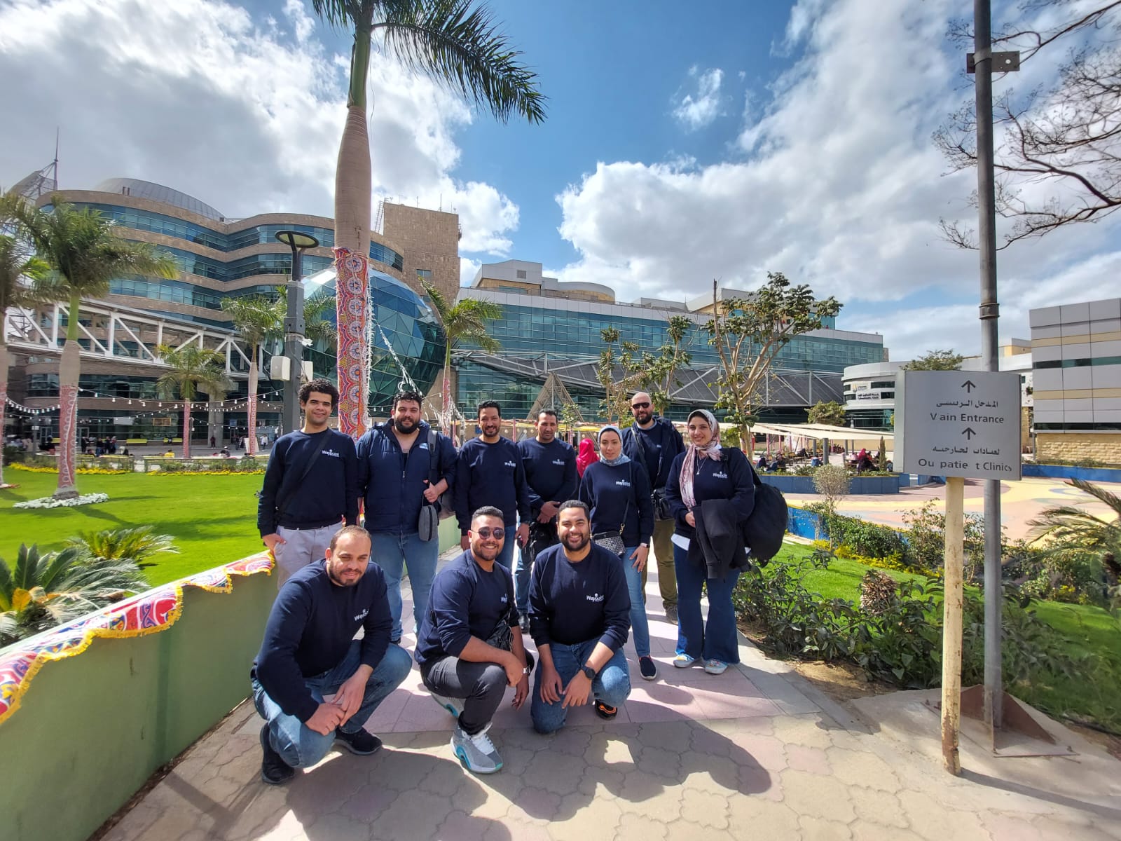 Waypoint Port Services Egypt visits Children’s Cancer Hospital Foundation 57357